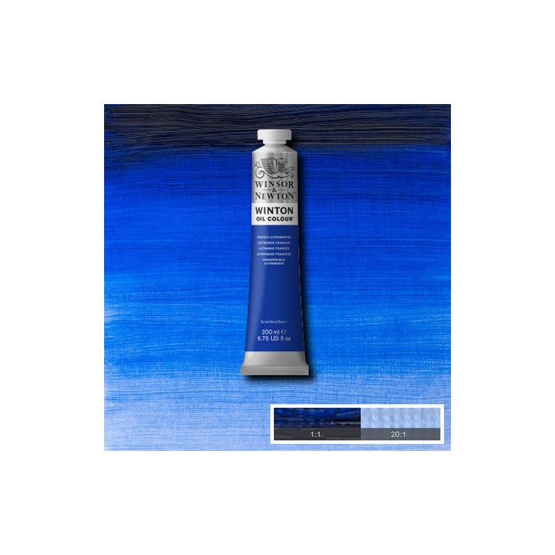 Fine art shop - Oil Winton W&N, French Ultramarine, 200 ml. | totenart.com