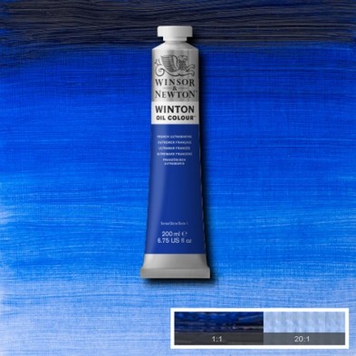 Fine art shop - Oil Winton W&N, French Ultramarine, 200 ml. | totenart.com
