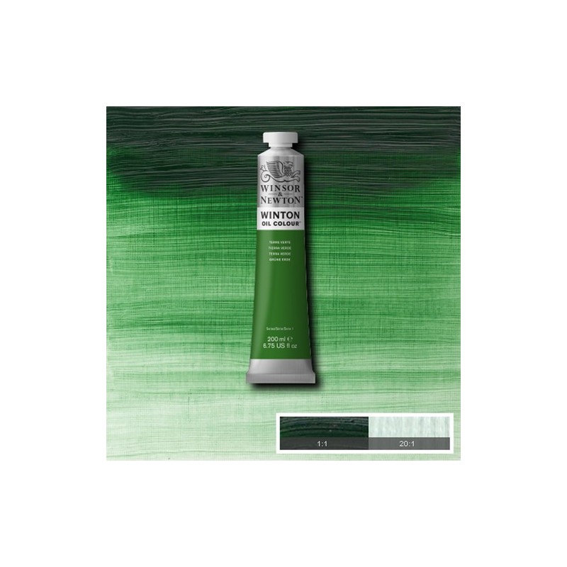 Fine art shop - Oil Winton W&N, Green Earth, 200 ml. | totenart.com