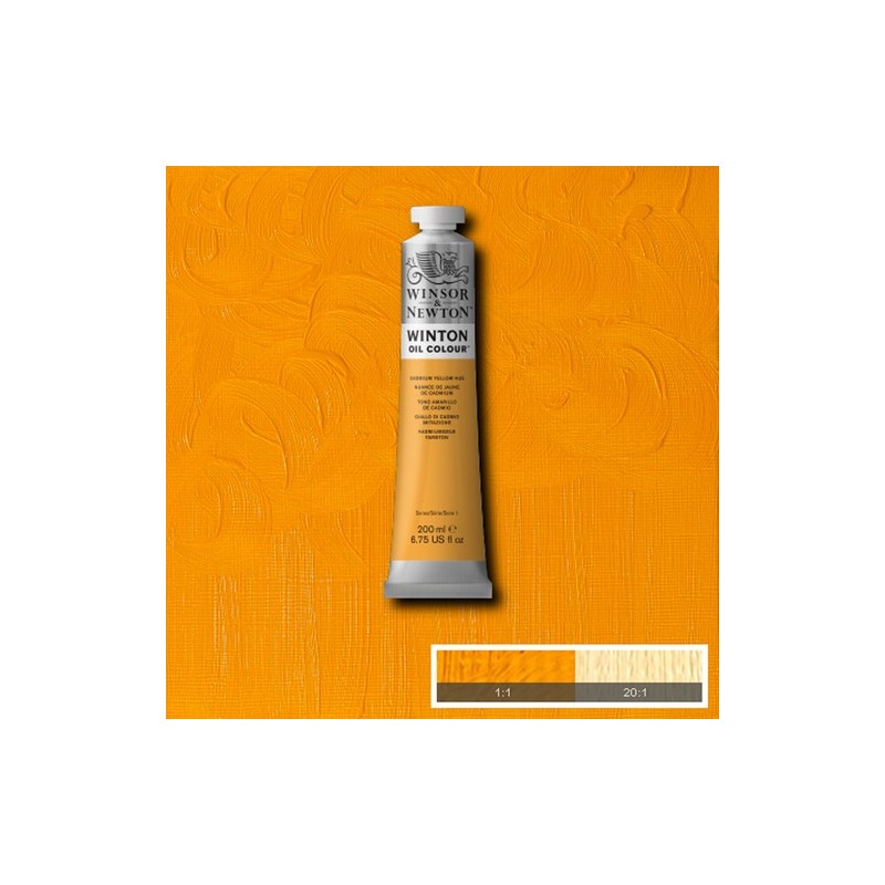 Fine art shop - Oil Winton W&N, Cadmiun Yellow Hue, 200 ml. | totenart.com