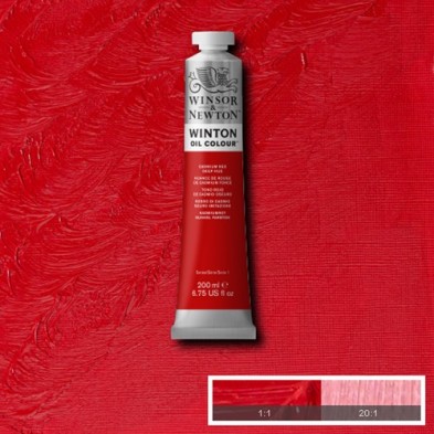 Fine art shop - Oil Winton W&N, \n\nDark Cadmium Red Hue, 200 ml. | totenart.com