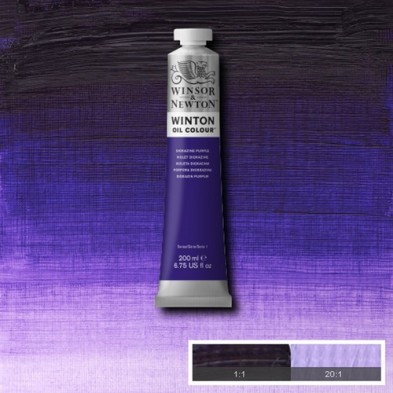 Fine art shop - Oil Winton W&N, \nDioxacin Purple, 200 ml. | totenart.com