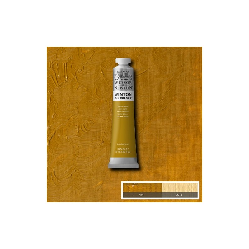 Fine art shop - Oil Winton W&N, Yellow Ochre, 200 ml. | totenart.com