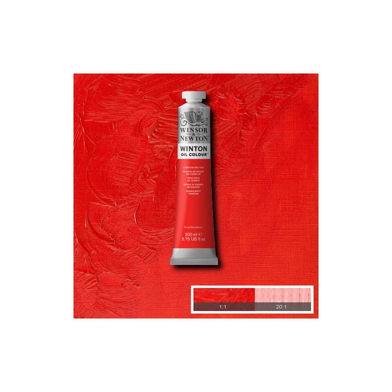 Fine art shop - Oil Winton W&N, Cadmiun Red Hue, 200 ml. | totenart.com