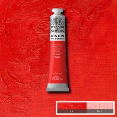 Fine art shop - Oil Winton W&N, Cadmiun Red Hue, 200 ml. | totenart.com