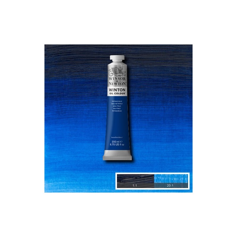 Fine art shop - Oil Winton W&N, \nPhthalo Blue\n, 200 ml. | totenart.com