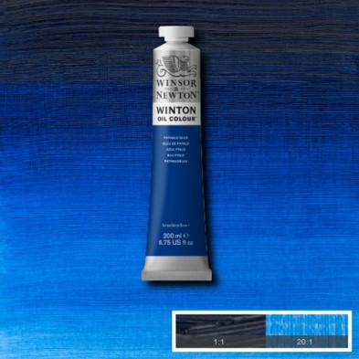 Fine art shop - Oil Winton W&N, \nPhthalo Blue\n, 200 ml. | totenart.com