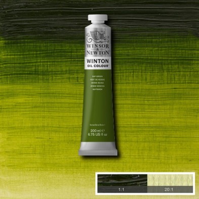 Fine art shop - Oil Winton W&N, Sap Green, 200 ml. | totenart.com