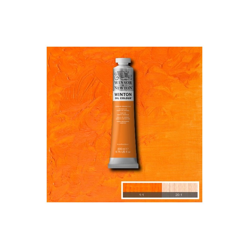 Fine art shop - Oil Winton W&N, Cadmiun Orange Hue, 200 ml. | totenart.com