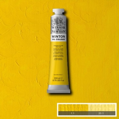 Fine art shop - Oil Winton W&N, Cad. Pale Yellow Hue, 200 ml. | totenart.com