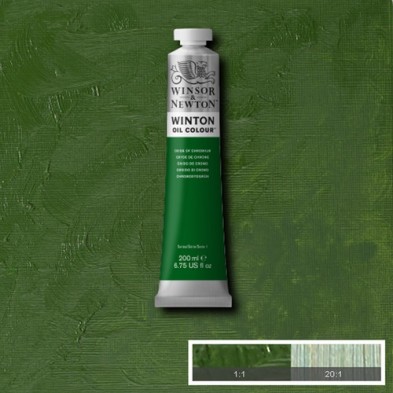 Fine art shop - Oil Winton W&N, \n\nChromium oxide, 200 ml. | totenart.com