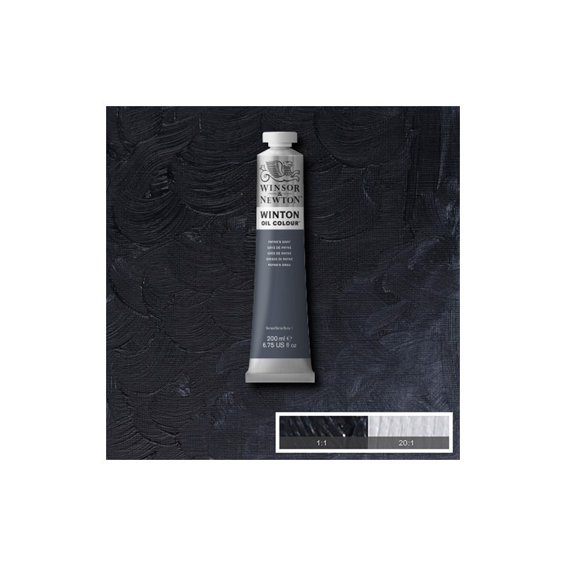 Fine art shop - Oil Winton W&N, Paynes Gray, 200 ml. | totenart.com