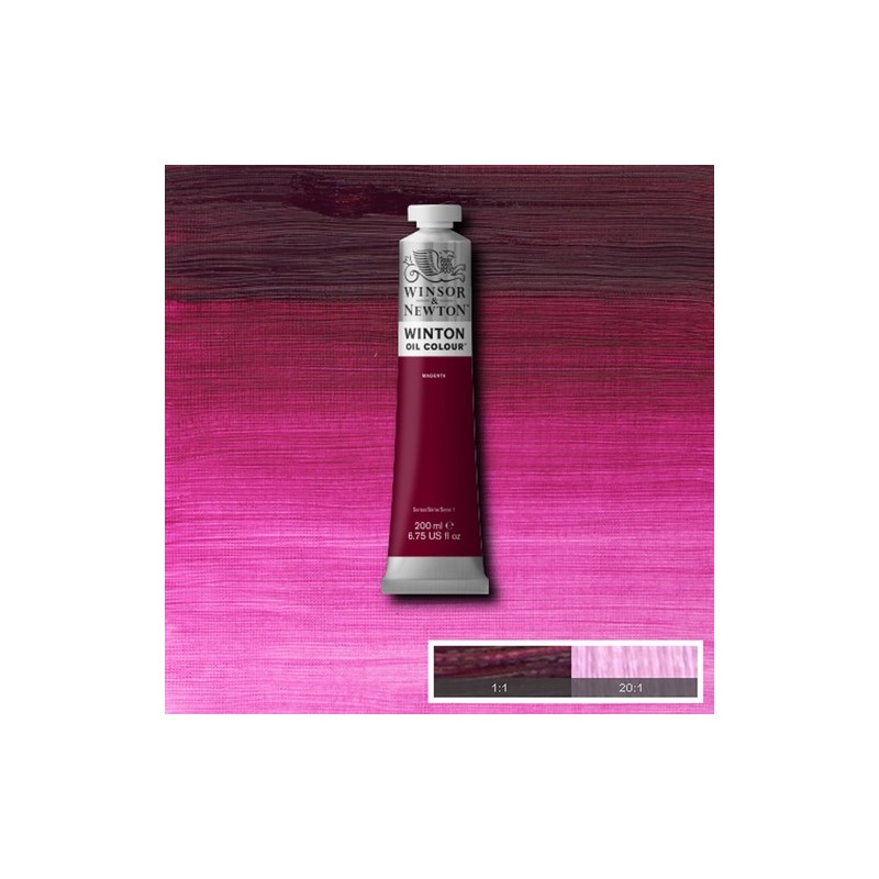 Fine art shop - Oil Winton W&N, \nMagenta, 200 ml. | totenart.com