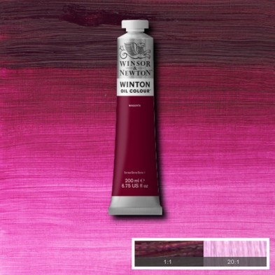 Fine art shop - Oil Winton W&N, \nMagenta, 200 ml. | totenart.com