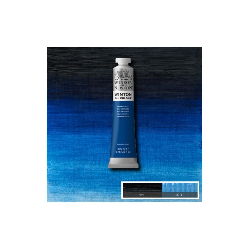 Fine art shop - Oil Winton W&N, \nPrussian blue, 200 ml. | totenart.com