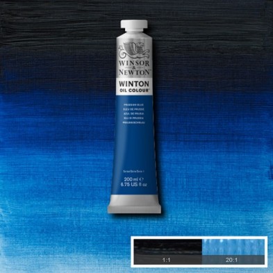 Fine art shop - Oil Winton W&N, \nPrussian blue, 200 ml. | totenart.com