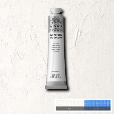 Fine art shop - Oil Winton W&N, Zinc White, 200 ml. | totenart.com