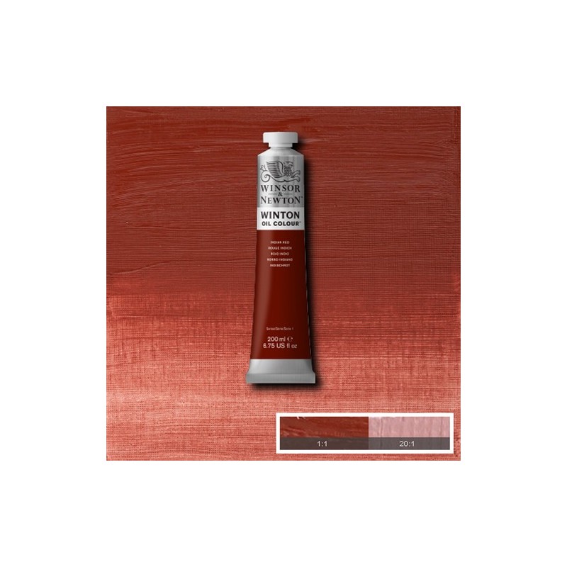 Fine art shop - Oil Winton W&N, \nIndian red, 200 ml. | totenart.com