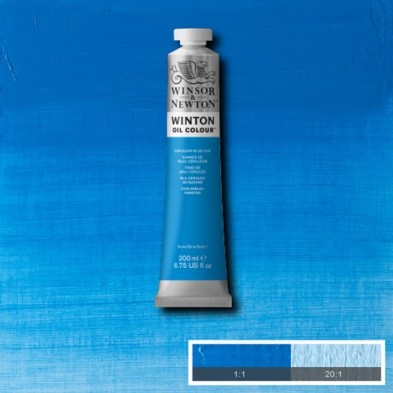 Fine art shop - Oil Winton W&N, \nCeruleo blue hue, 200 ml. | totenart.com