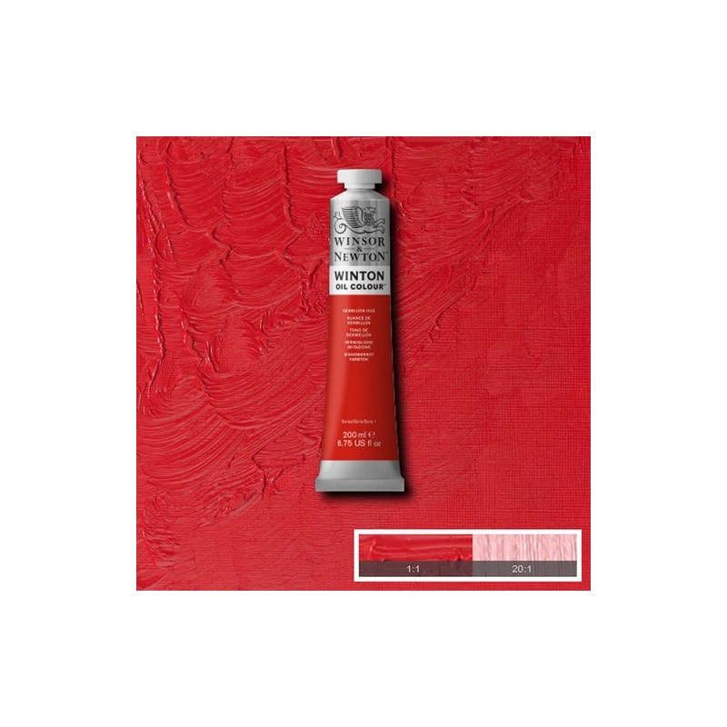 Fine art shop - Oil Winton W&N, \nVermilion Hue, 200 ml. | totenart.com