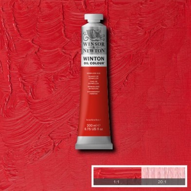Fine art shop - Oil Winton W&N, \nVermilion Hue, 200 ml. | totenart.com