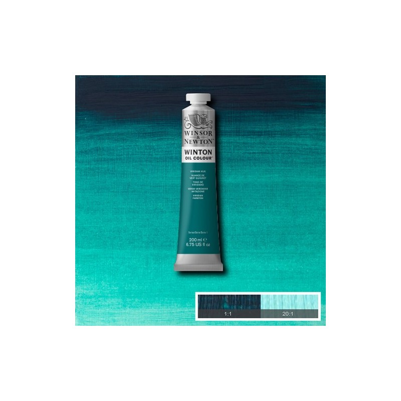 Fine art shop - Oil Winton W&N, \nViridian Hue, 200 ml. | totenart.com