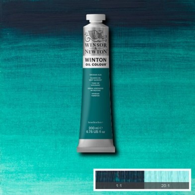 Fine art shop - Oil Winton W&N, \nViridian Hue, 200 ml. | totenart.com