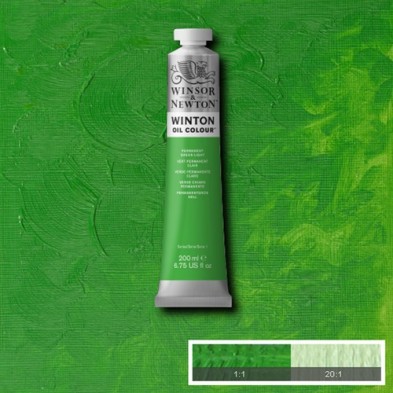Fine art shop - Oil Winton W&N, \nPermanent Light Green\n, 200 ml. | totenart.com