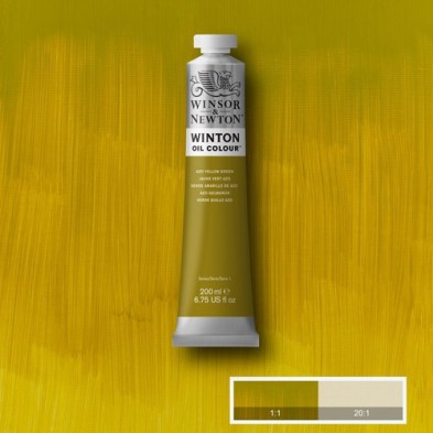Fine art shop - Oil Winton W&N, \nAzoversous Yellow, 200 ml. | totenart.com