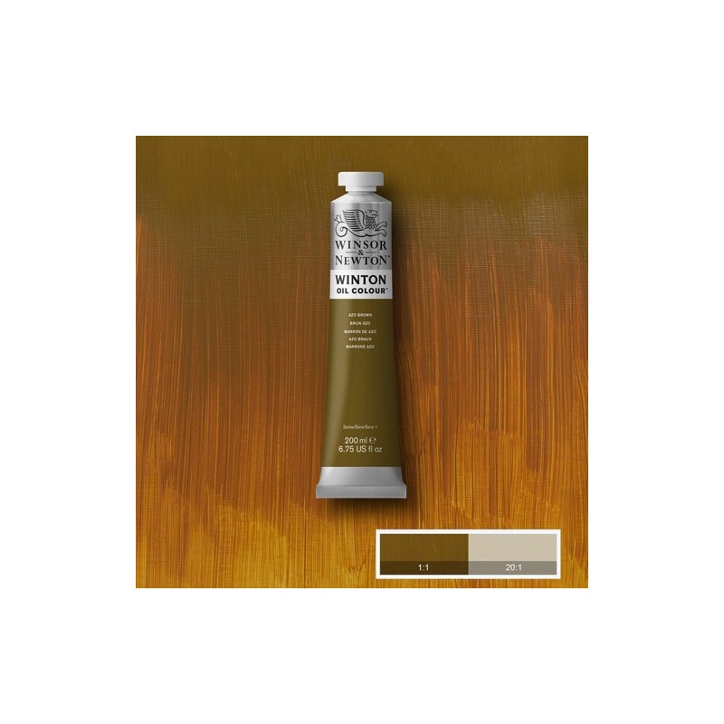 Fine art shop - Oil Winton W&N, \n\nAzo Brown, 200 ml. | totenart.com