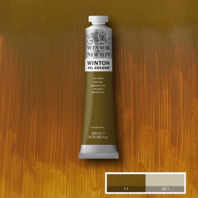 Fine art shop - Oil Winton W&N, \n\nAzo Brown, 200 ml. | totenart.com