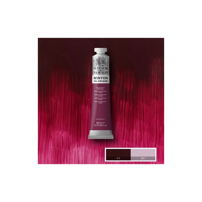 Fine art shop - Oil Winton W&N, \nDark Pink Quinacridone\n, 200 ml. | totenart.com