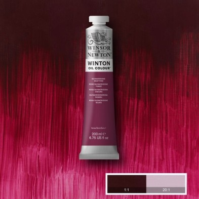 Fine art shop - Oil Winton W&N, \nDark Pink Quinacridone\n, 200 ml. | totenart.com