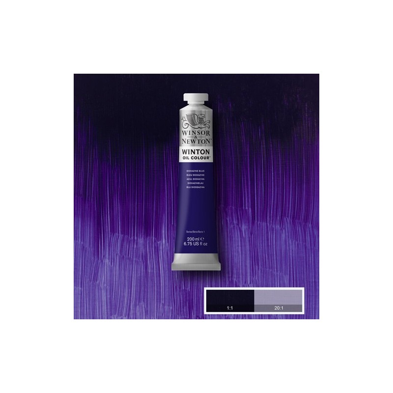 Fine art shop - Oil Winton W&N, \nDioxacin Blue, 200 ml. | totenart.com