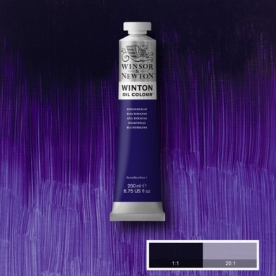 Fine art shop - Oil Winton W&N, \nDioxacin Blue, 200 ml. | totenart.com