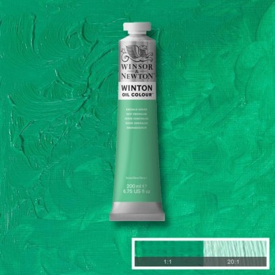 Fine art shop - Oil Winton W&N, \nEmerald Green Phthalo\n, 200 ml. | totenart.com
