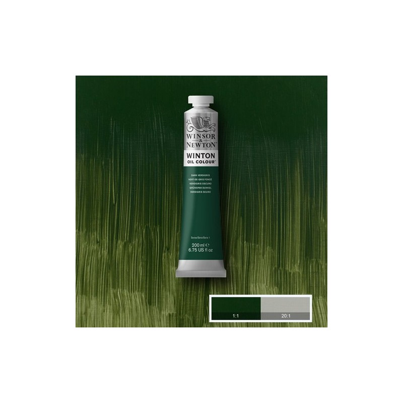 Fine art shop - Oil Winton W&N, \nDark Verdigris, 200 ml. | totenart.com