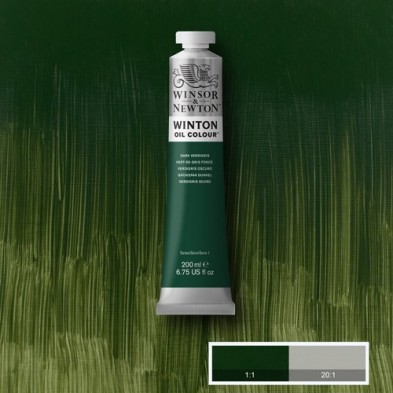 Fine art shop - Oil Winton W&N, \nDark Verdigris, 200 ml. | totenart.com