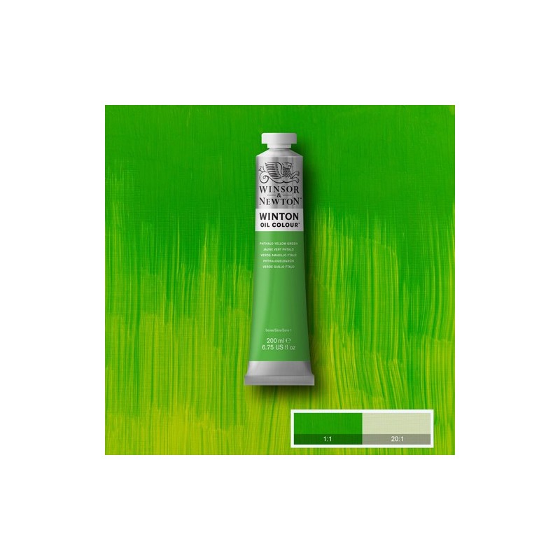 Fine art shop - Oil Winton W&N, \nGreenish Phthalo Yellow, 200 ml. | totenart.com
