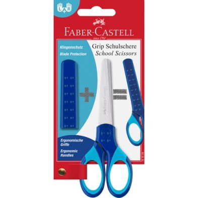 Fine art shop - Faber Castell School Scissors with Blade Protection | totenart.com 