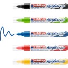 Fine art shop - Pack 5 Edding Acrylic Markers, medium line basic tones | totenart.com