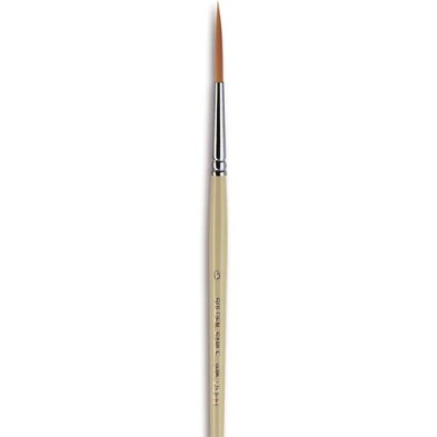 Fine art shop - Synthetic short-handled filleting brush n. 5, Golden Sable | totenart.com 