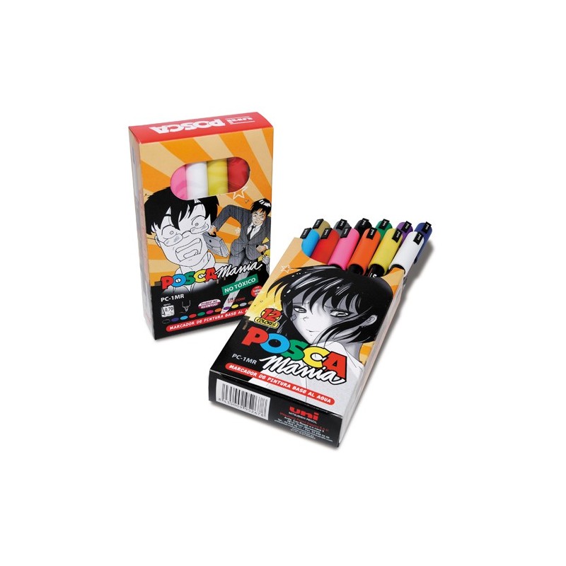 Fine art shop - Marker Case PC-1MR POSCAMANIA Posca, 12 colors | totenart.com