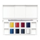 Fine art shop - Box 8 watercolors Cotman 1/2 godet and brush Winsor & Newton, Skyscape | totenart.com
