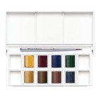 Fine art shop - Box 8 watercolors Cotman 1/2 godet and brush Winsor & Newton, Landscape | totenart.com