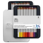  Fine art shop - Watercolor pencils box Studio Collection Winsor&Newton 24 uds.  | totenart.com