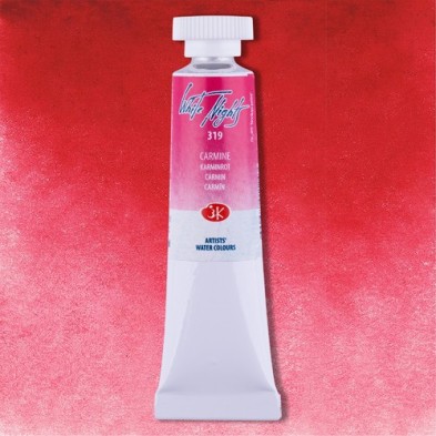 Fine art shop - White Nights Watercolors in tube 10 ml. Carmine hue 319 | totenart.com
