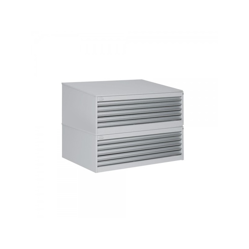 Fine art shop - Horizontal Melamine File Cabinet 10 Drawers, A-0 PLUS | totenart.com