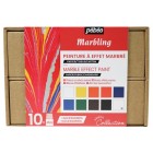 Fine art shop - Marbling Collection Box 10x45 ml. Pebeo | totenart.com 
