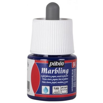 Fine art shop - Marbling Ultramarine Blue 45 ml. Pebeo | totenart.com 
